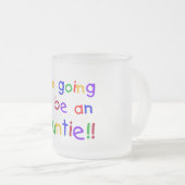 Werden Sie Tante Primärfarben Mattglastasse (VorderseiteRechts)