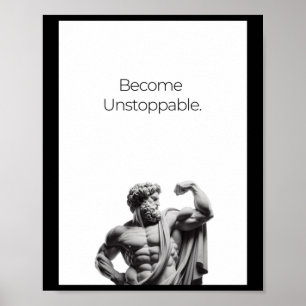 Werden Sie unaufhaltsam Poster