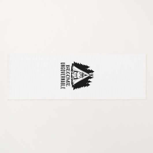 Werden Sie unregierbar Funny Baby Hippo Moo Deng F Yogamatte (Vorderseite (Horizontal))