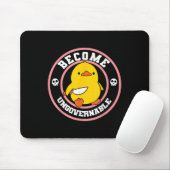 Werden Sie unregierbar Funny Duck Knife Funny Duck Mousepad (Mit Mouse)