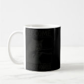 Werden Sie unregierbar schwarze Katze Biting Hand Kaffeetasse (Links)