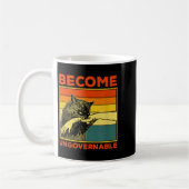 Werden Sie unregierbar - Schwarze Katzen, die Hand Kaffeetasse (Links)
