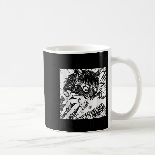 Werden Sie unregierbar - Schwarze Katzen, die Hand Kaffeetasse (Rechts)