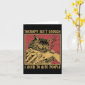 Werden Sie unregierbar - Schwarze Katzen, die Hand Karte (Gelbe Blume)