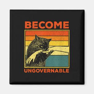 Werden Sie unregierbar - Schwarze Katzen, die Hand Magnet