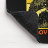 Werden Sie unregierbar - Schwarze Katzen, die Hand Mousepad (Ecke)