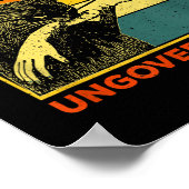 Werden Sie unregierbar - Schwarze Katzen, die Hand Poster (Ecke)