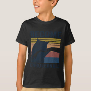 Werden Sie unregierbar - Schwarze Katzen, die Hand T-Shirt