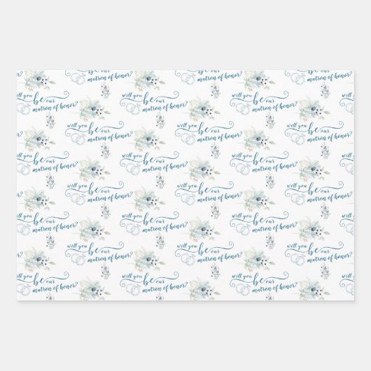 Werden Sie unser Berater für ehrenvolle Umschlagbl Geschenkpapier Set (Vorderseite)