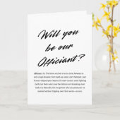 Werden Sie unser offizieller funny Officiency Vors Karte (Gelbe Blume)