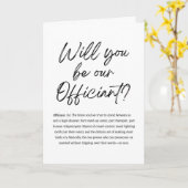 Werden Sie unser offizieller funny Officiency Vors Karte (Gelbe Blume)