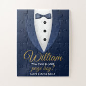 Werden Sie unser Page Boy Vorschlag? Puzzle (Vertikal)