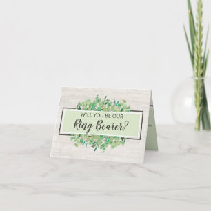 Werden Sie unser Rufträger sein? Botanisches Rusti Karte