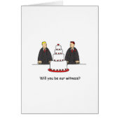 Werden Sie unser Zeuge sein? Zwei Räume. (Vorne)