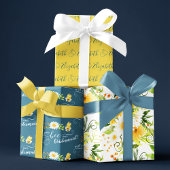 Werden Sie unsere Bridesmaid-Umschlagblätter sein? Geschenkpapier Set