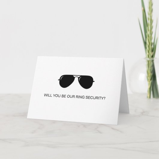 Werden Sie unsere Visitenkarte sein? Karte (Vorderseite)