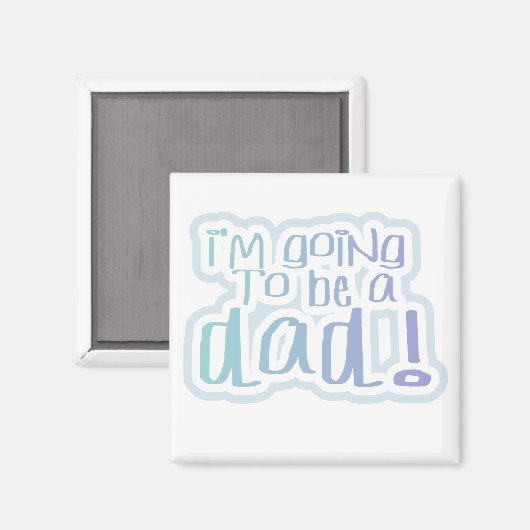 Werden Sie Vater Tshirts and Gifts Magnet (Vorderseite/Rückseite)