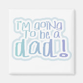 Werden Sie Vater Tshirts and Gifts Magnet (Vorne)