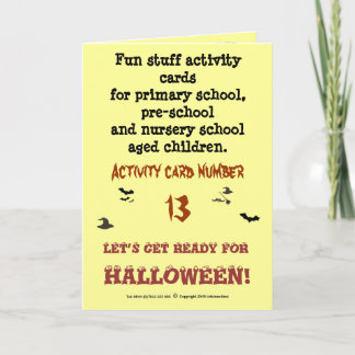 Werden Sie zu HALLOWEEN fertig Karte