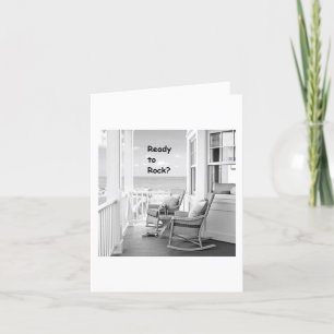 WERDEN WIR AM GEBURTSTAG "ROCK OR ROLL" KARTE