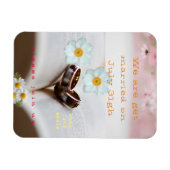 werden wir verheiratet magnet (Horizontal)