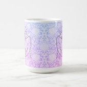 Werdende Eltern Faux-Spitze Kaffeetasse (Mittel)