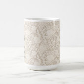 Werdende Eltern Faux-Spitze Kaffeetasse (Mittel)