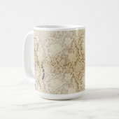 Werdende Mutter Faux-Spitze Kaffeetasse (Vorderseite Links)