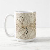 Werdende Mutter Faux-Spitze Kaffeetasse (Links)