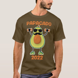 Werdender Papa Sprichwort Papacado Vegan Avocado F T-Shirt