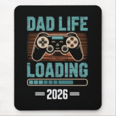 Werdender Vater Dad Leben Lädt 2026 Mousepad (Vorne)