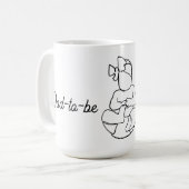 Werdender Vater  Kaffeetasse (Vorderseite Links)
