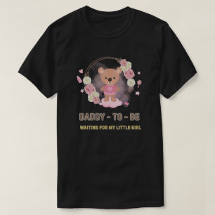 Werdender-Vater-Rosa-Teddybär T-Shirt