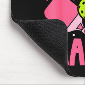 We're A Match Ckleball Couple Paddle Hearts Valent Mousepad (Ecke)