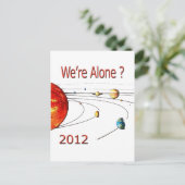 Were allein postkarte (Stehend Vorderseite)