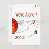 Were allein postkarte (Vorne/Hinten)