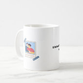 Were Better Together Graphic Minimal Design  Kaffeetasse (Vorderseite Links)