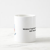 Were Better Together Graphic Minimal Design  Kaffeetasse (Mittel)