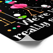 We're More Than Just Golf Friends Shirt Flamingo Poster (Ecke)