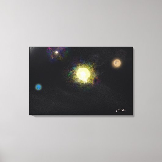 We're not important - Impressionist Art Canvas Leinwanddruck (Vorderseite)