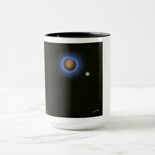 We're not important - Impressionist Art Mug Tasse (Zentrum)