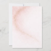 We're Over The Moon Pink Couples Baby Shower Einladung (Rückseite)