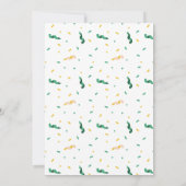 Were so glücklich St Patrick's Day Baby Shower Einladung (Rückseite)