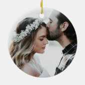 We're Verpflichtungsged Foto von Black White Ceram Keramik Ornament (Hinten)