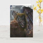 Were Wolf von Helsinki Karte (Gelbe Blume)