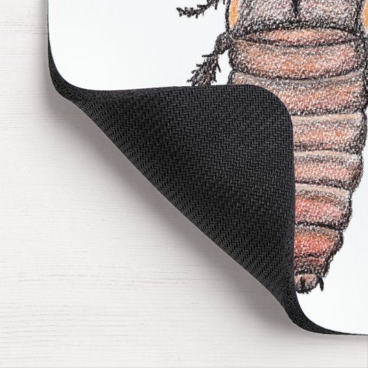 Werecockroach Mousepad (Ecke)