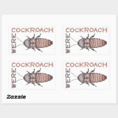 Werecockroach Stickers (Blatt)