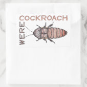 Werecockroach Stickers (Tasche)