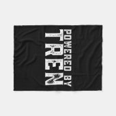 Wered By Tren _ Legalize Anabolic Steroids _ Funny Fleecedecke (Vorderseite (Horizontal))