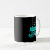Wered By Witchcraft - Seattle Baseball Premium Kaffeetasse (VorderseiteRechts)